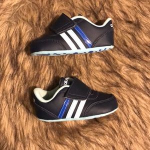 Classic Blue Adidas. Infant Size 3.
